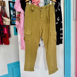 Organic natural fiber pants